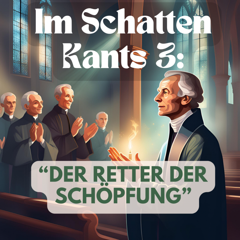 Im Schatten Kants – Teil 3: Immanuel Kant rettet die Schöpfung